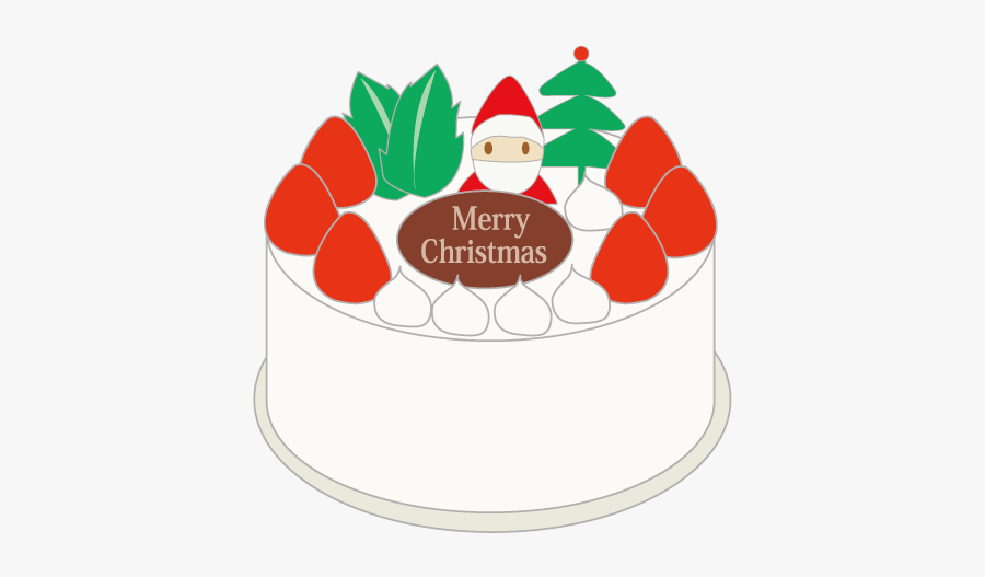 クリスマス ケーキ イラスト, Transparent Clipart