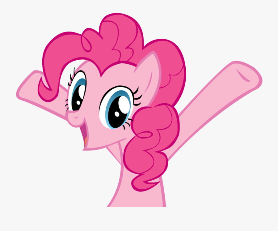 Pinkie Pie Party Vector By Pikn2-d4phjc7 - Pinkie Pie Friendship Is Magic, Transparent Clipart