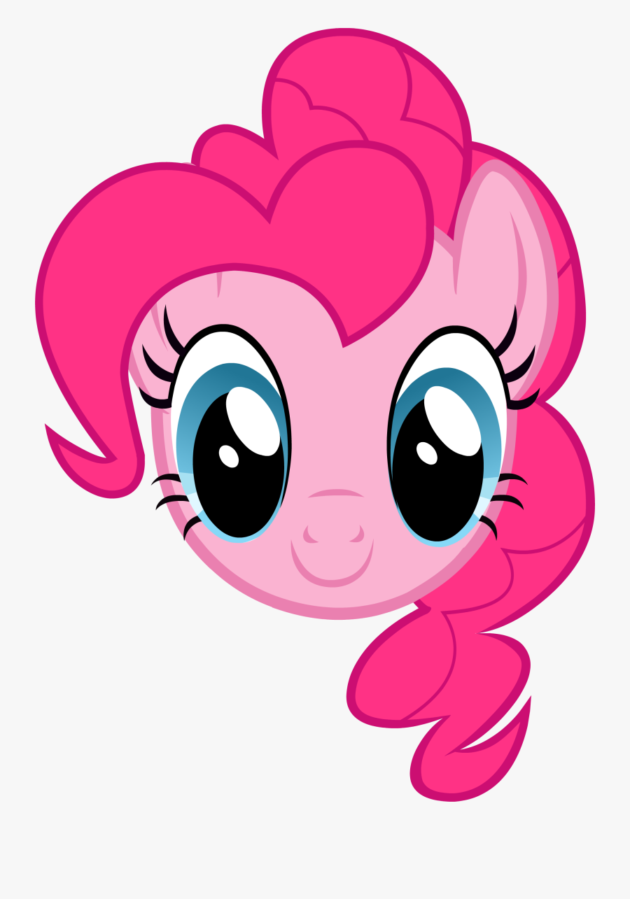 My Little Pony Clipart Pinky Pie - Pinkie Pie My Little Pony Face, Transparent Clipart