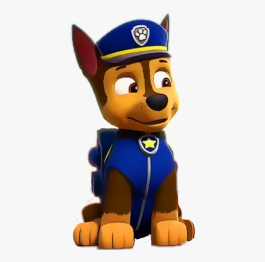 Transparent Paw Patrol Chase Clipart - Chase Paw Patrol Png, Transparent Clipart