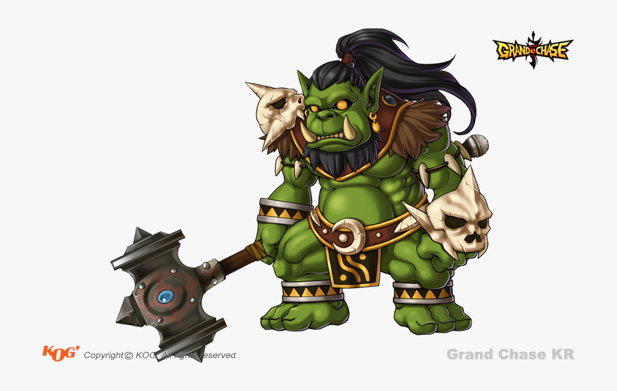 Orc Grand Chase, Transparent Clipart