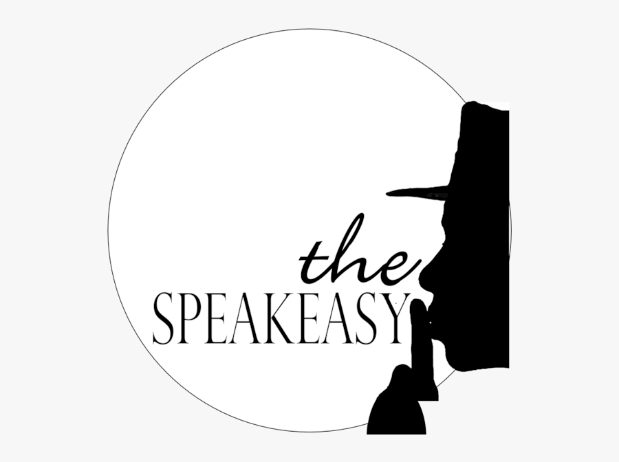 Speakeasy Logo, Transparent Clipart