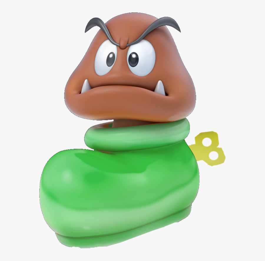 Mario Goomba, Transparent Clipart