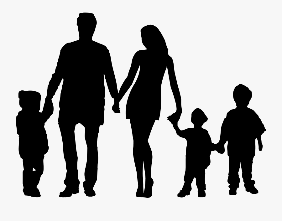 My Black Family, My White Privilege - Transparent Background Clipart Of Family, Transparent Clipart