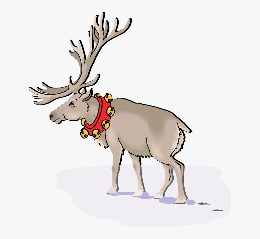 Transparent Caribou Clipart - Cartoon, Transparent Clipart