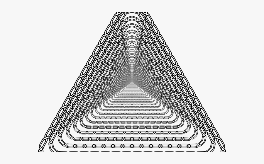 Pyramid Clipart Border - Illustration, Transparent Clipart
