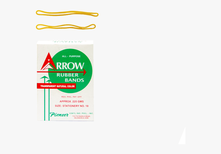 Rubber Band Arrow 225g - Household Supply, Transparent Clipart