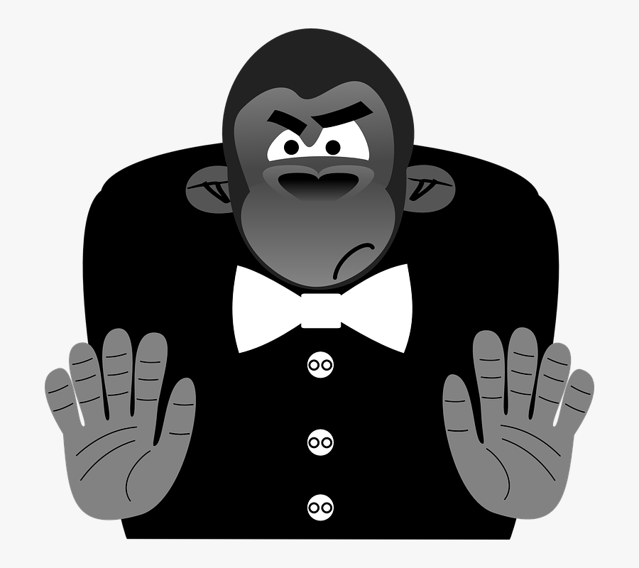 Gorilla Clip Art, Transparent Clipart