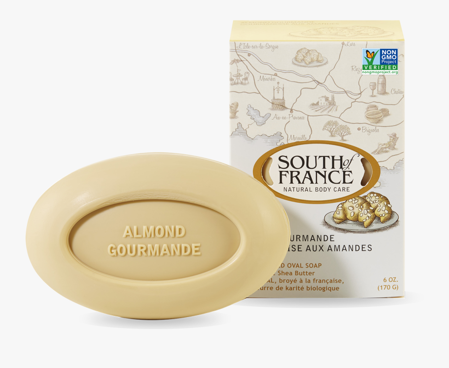 South Of France Almond Soap, Transparent Clipart