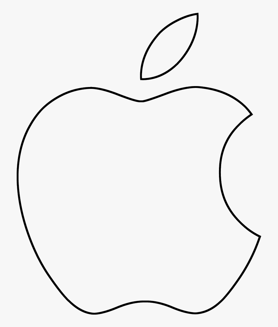 Apple Logo Outline Vector , Free Transparent Clipart - ClipartKey