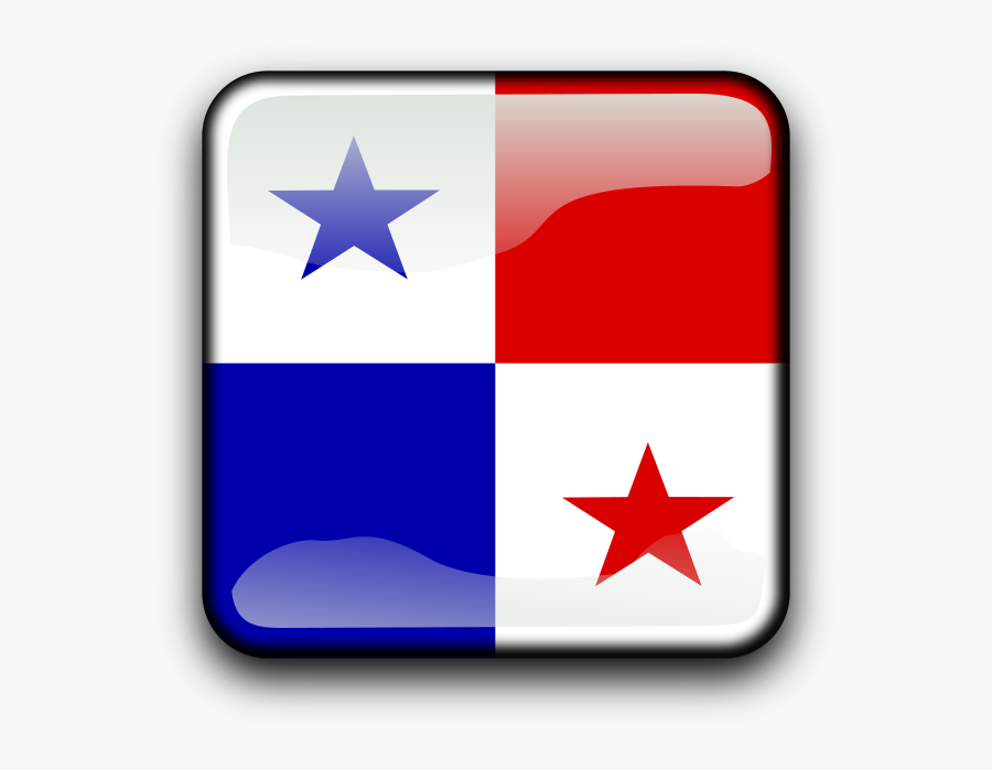 Pa - Panama Flag Icon, Transparent Clipart
