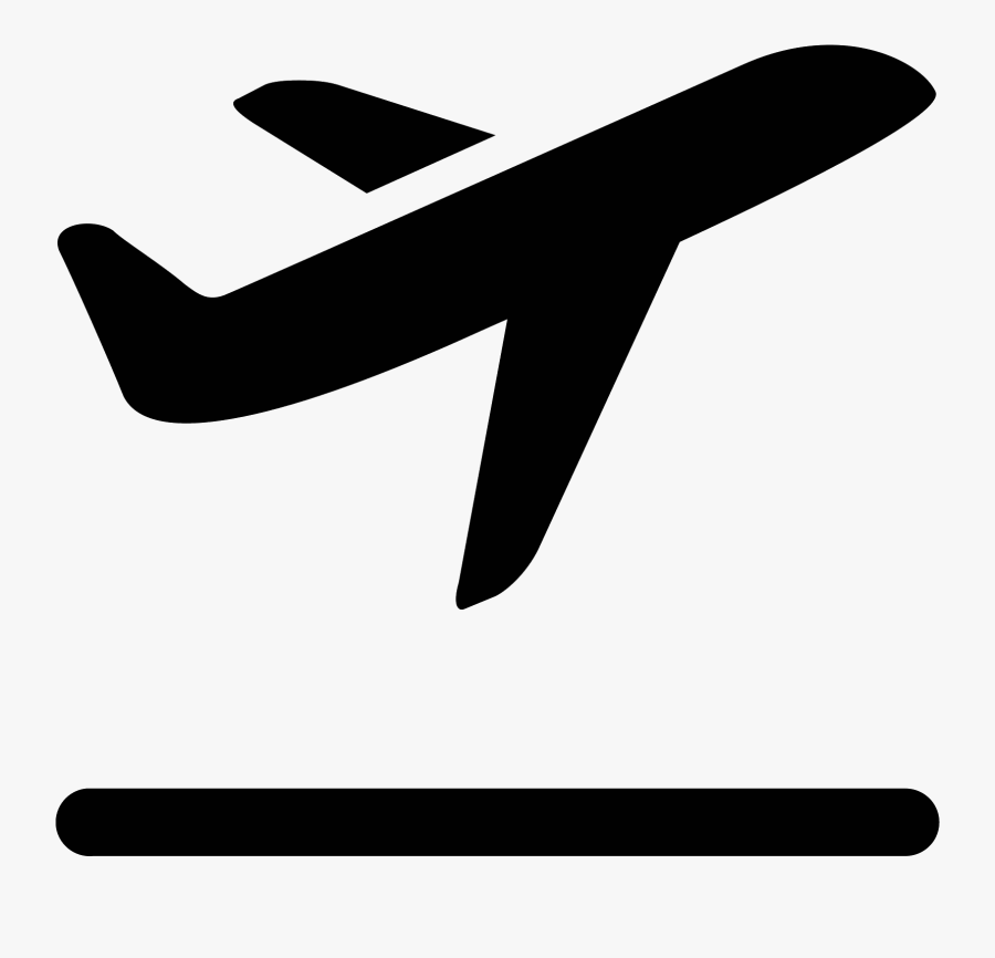 Airplane Clipart Png Vector - Airplane Icon, Transparent Clipart