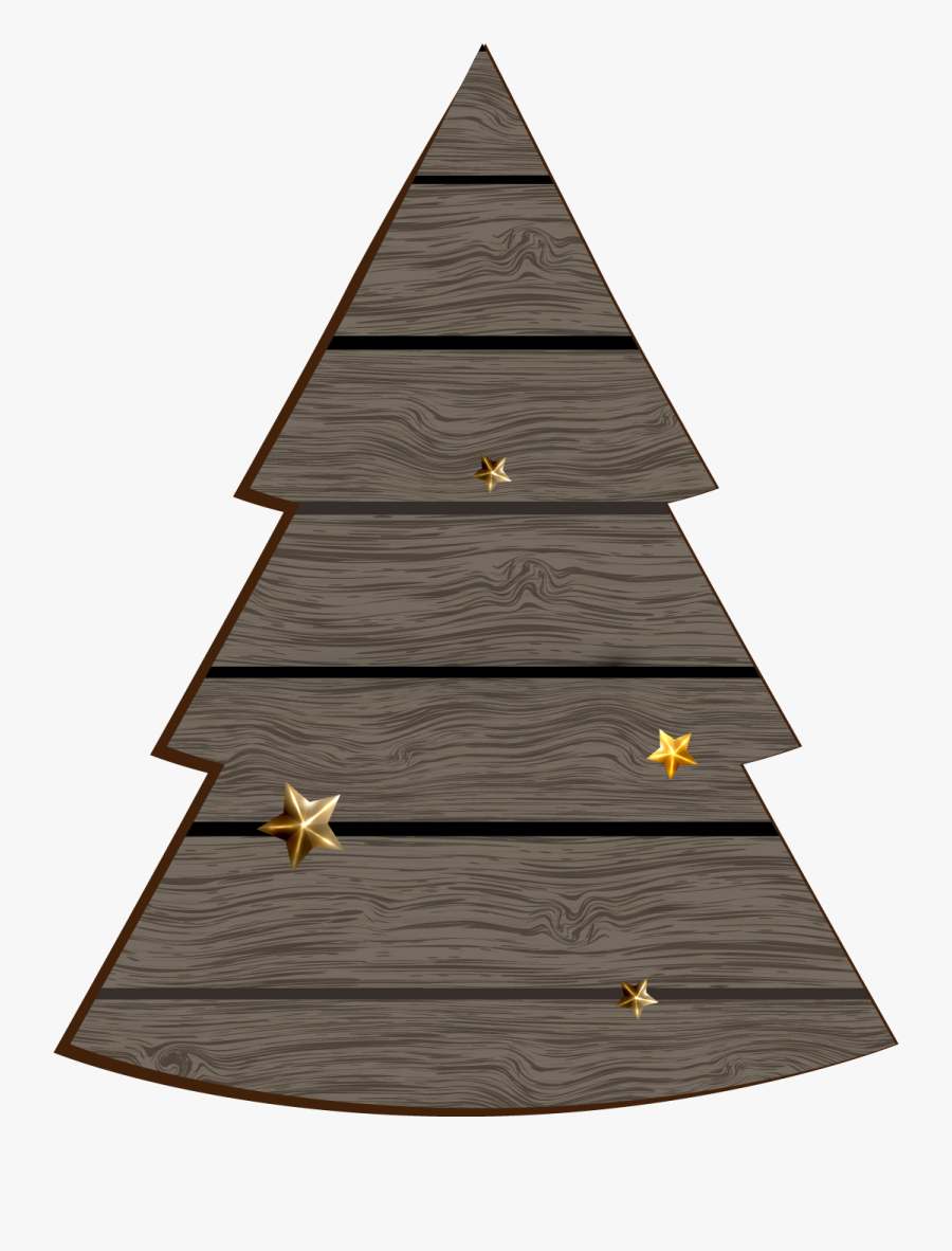 Clip Art Driftwood Christmas Tree - Christmas Tree, Transparent Clipart