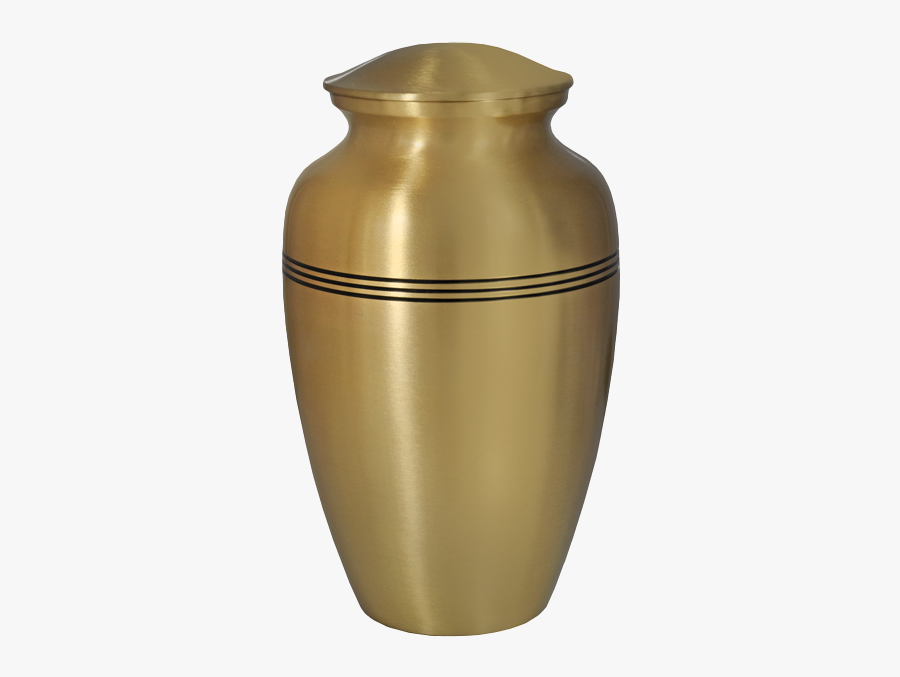 Golden Classic Urn, Transparent Clipart