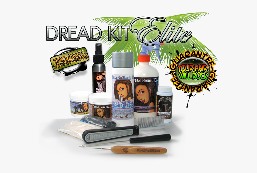 Dreadlocks Elite Dread Kit - Dreadhead Kit, Transparent Clipart