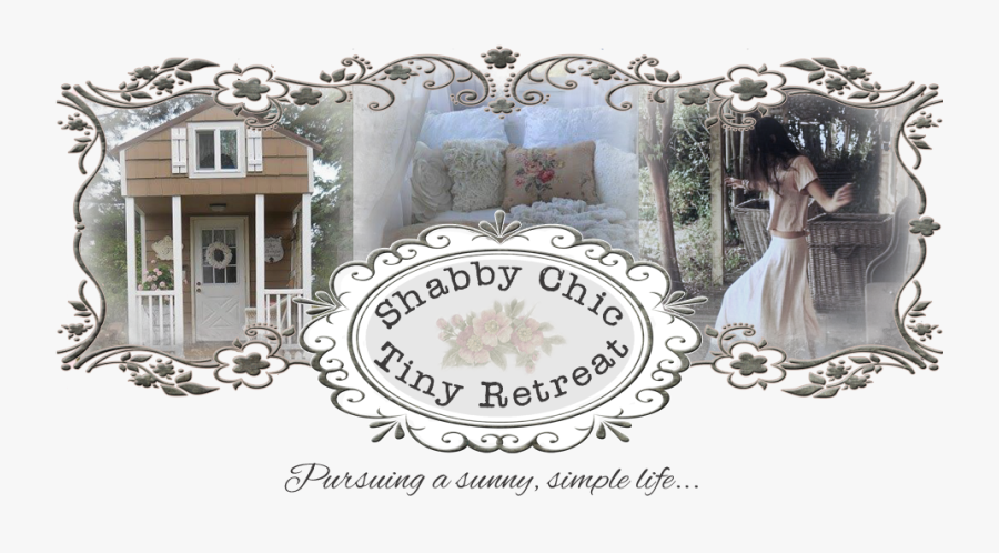 Clip Art Shabby Tiny Retreat My - Picture Frame, Transparent Clipart