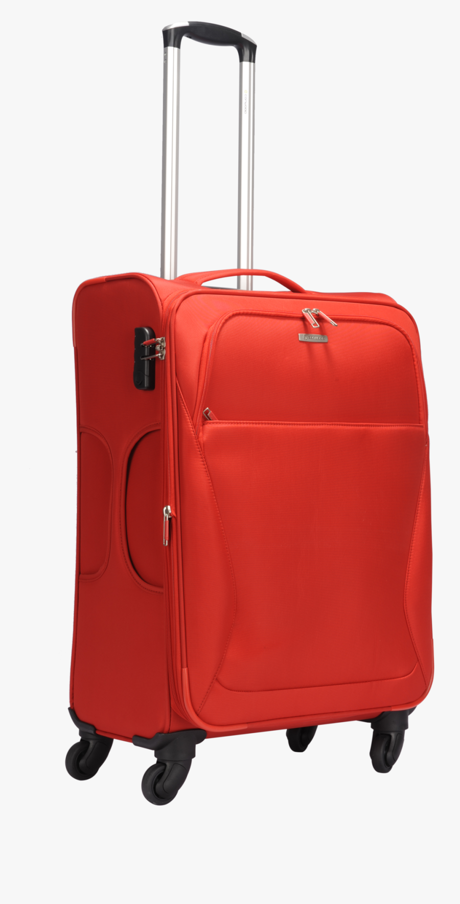 Transparent Red Luggage Png, Transparent Clipart