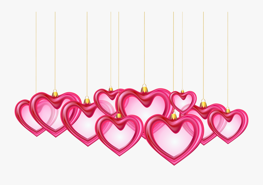 Hanging Decor Transparent Png Clip Art Gallery - Heart String Lights Png, Transparent Clipart