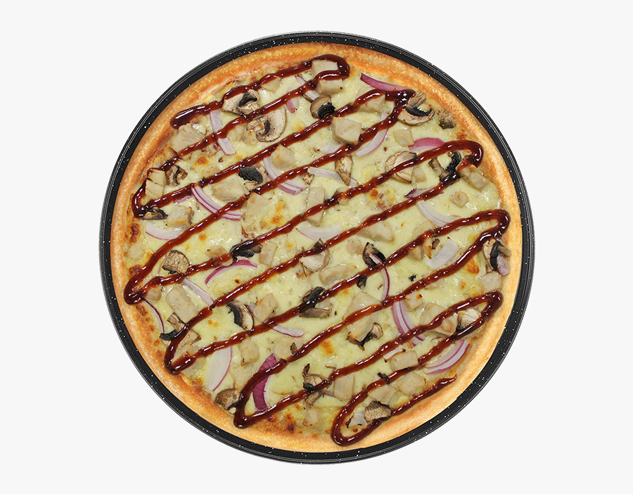 Transparent Pizza Clipart Png - Chicken Bbq Pizza Png, Transparent Clipart