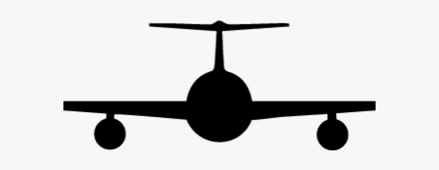 Aviation Clipart Front Airplane - Fokker 70, Transparent Clipart