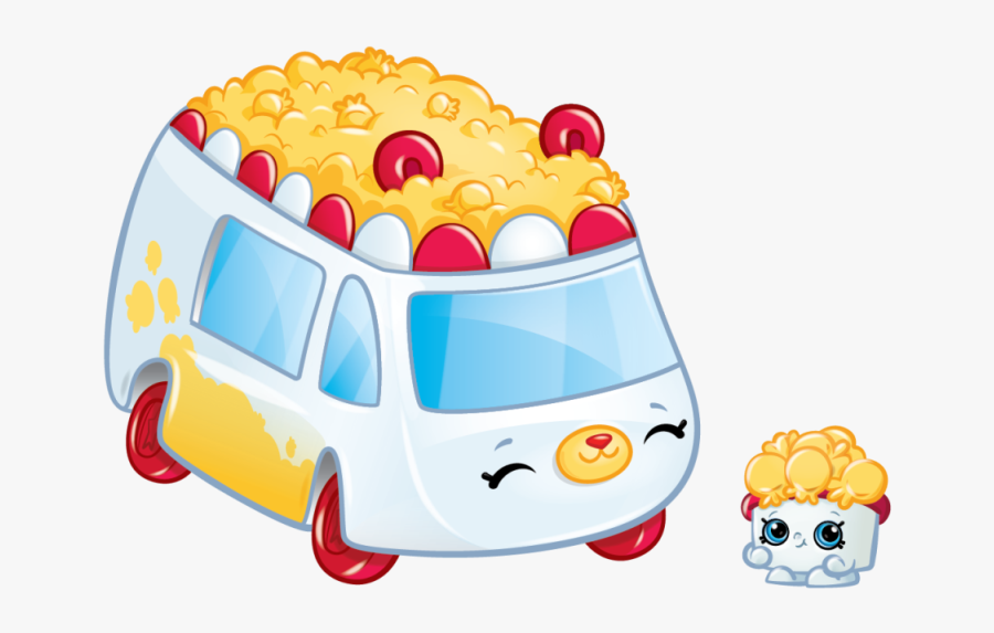 Blue Car Clipart Something Blue - Cutie Cars Popcorn Moviegoer, Transparent Clipart