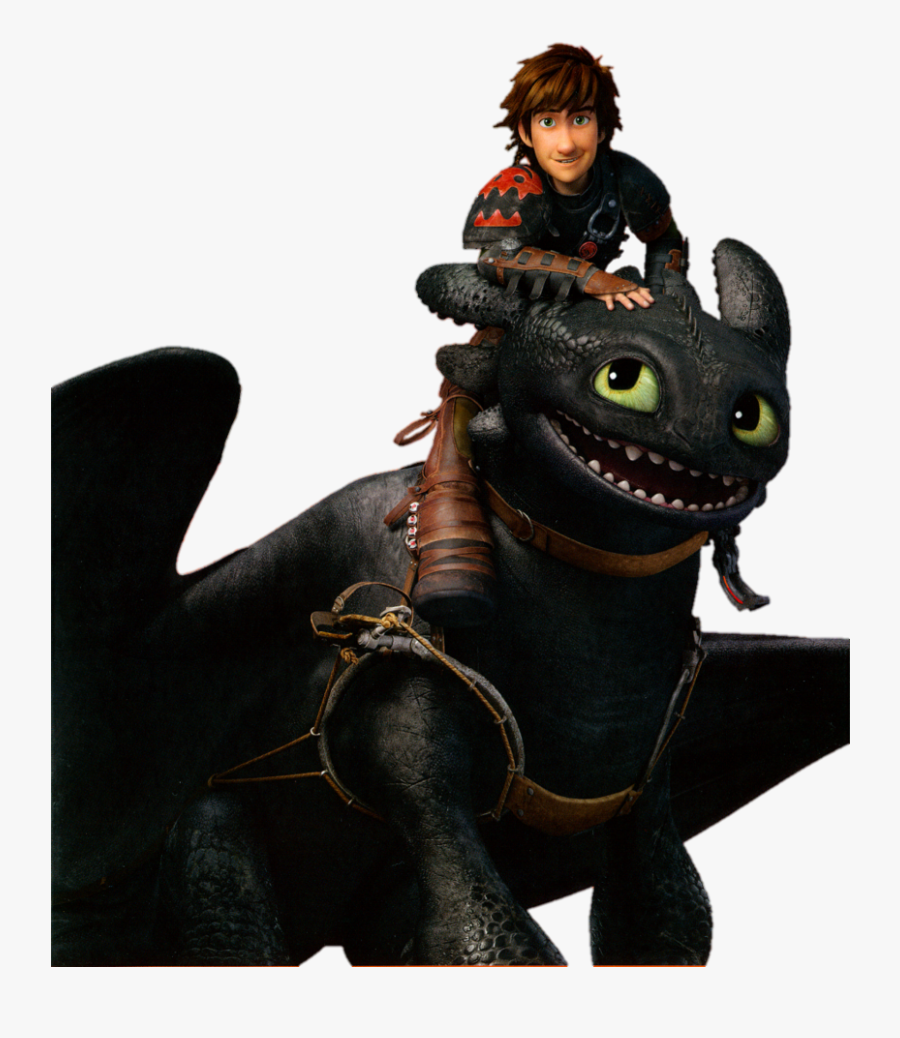 Hiccup And Toothless - Train Your Dragon Png, Transparent Clipart