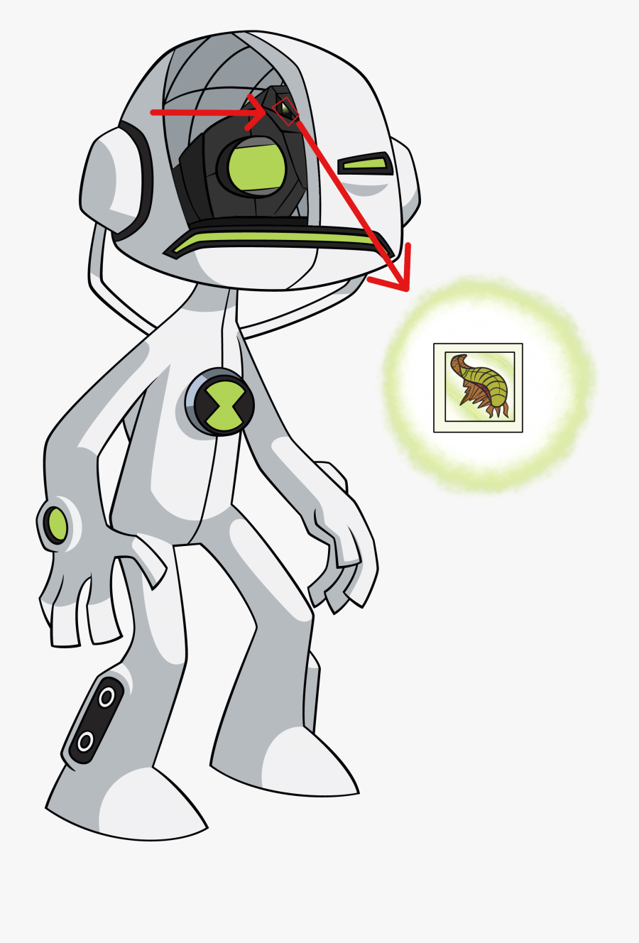 Transparent Ben 10 Clipart - Ben 10 Alien Echo Echo, Transparent Clipart