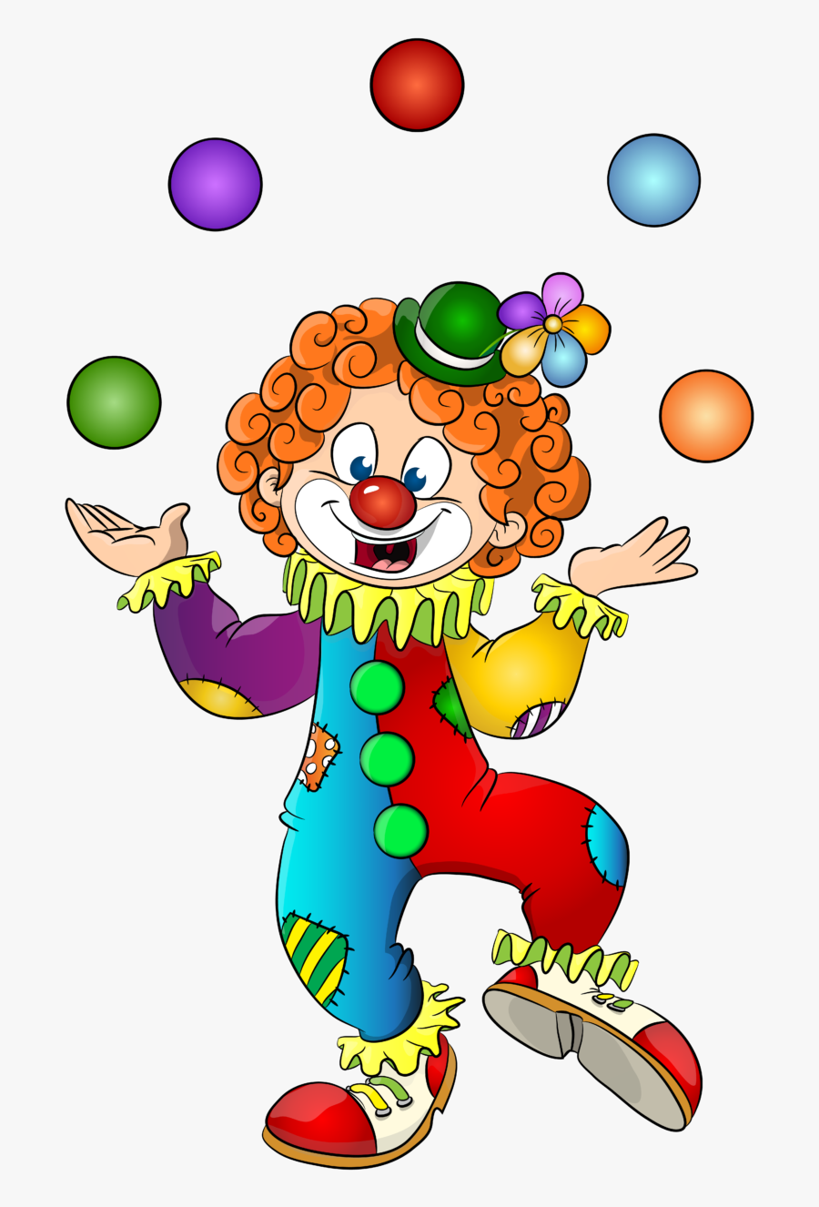 Transparent Background Clown Clipart, Transparent Clipart