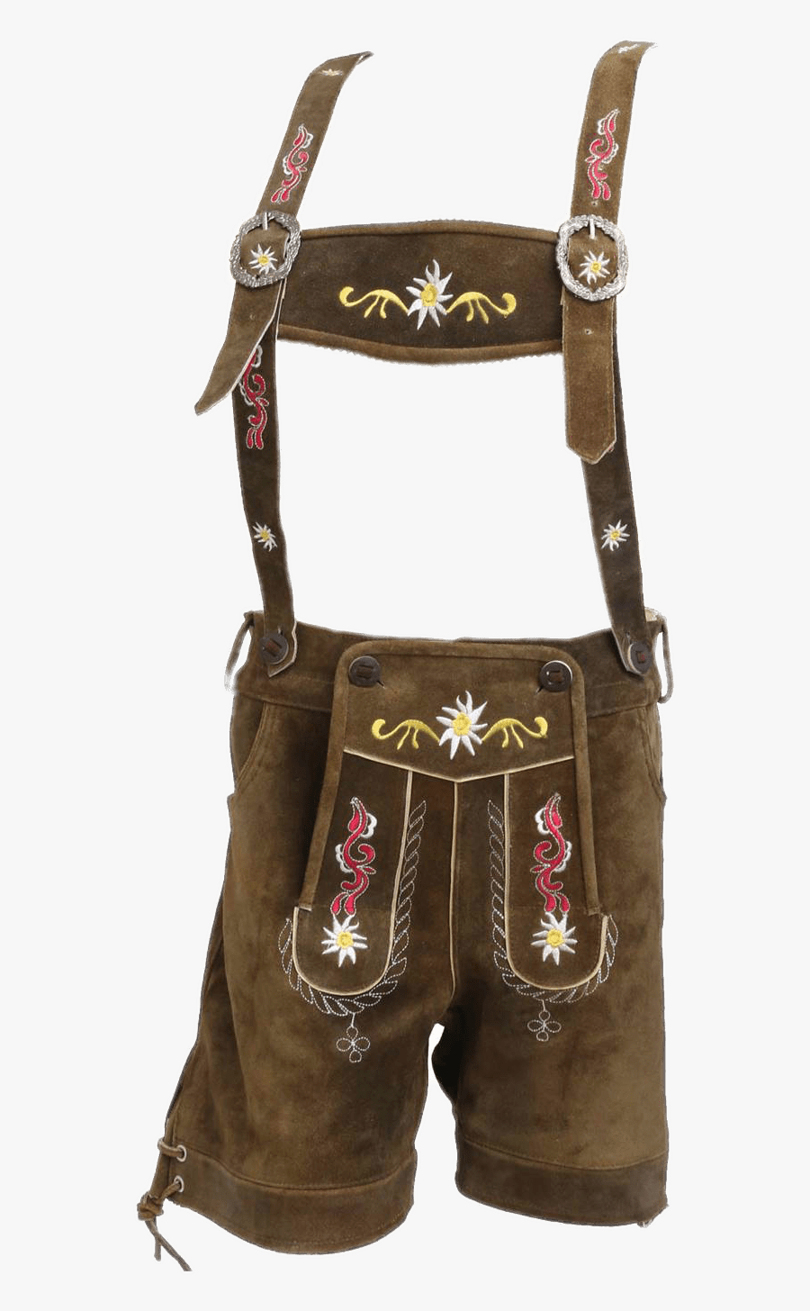 Edelweiss Lederhosen - Lederhosen Edelweiss, Transparent Clipart