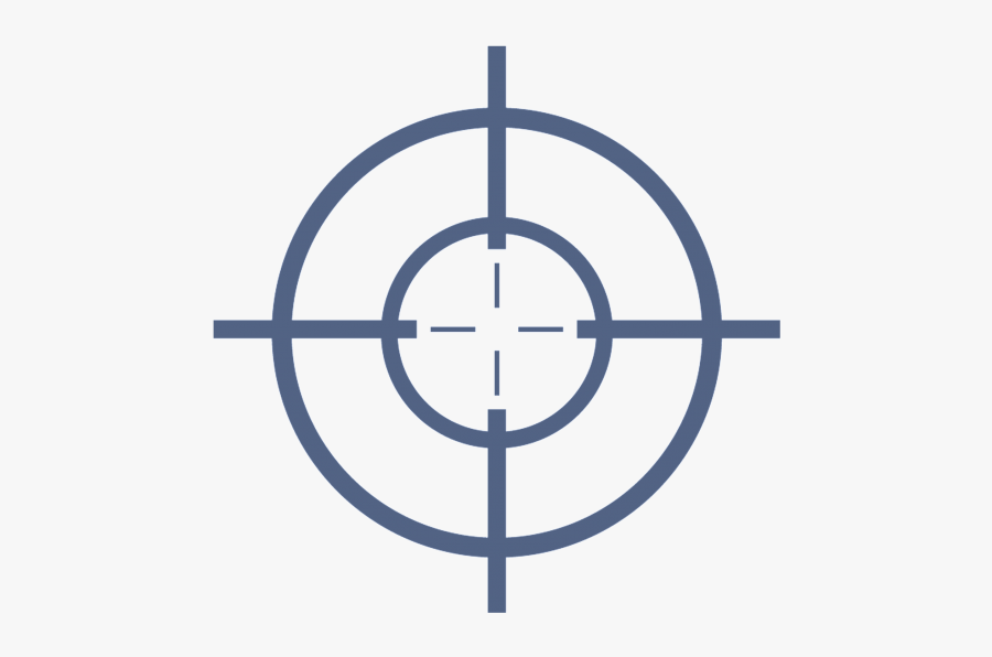 Vector Graphics Clip Art Royalty-free Reticle Illustration - Sniper Target Vector, Transparent Clipart