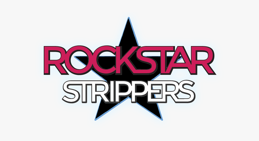 #rockstar #strippers #logo - Graphic Design, Transparent Clipart