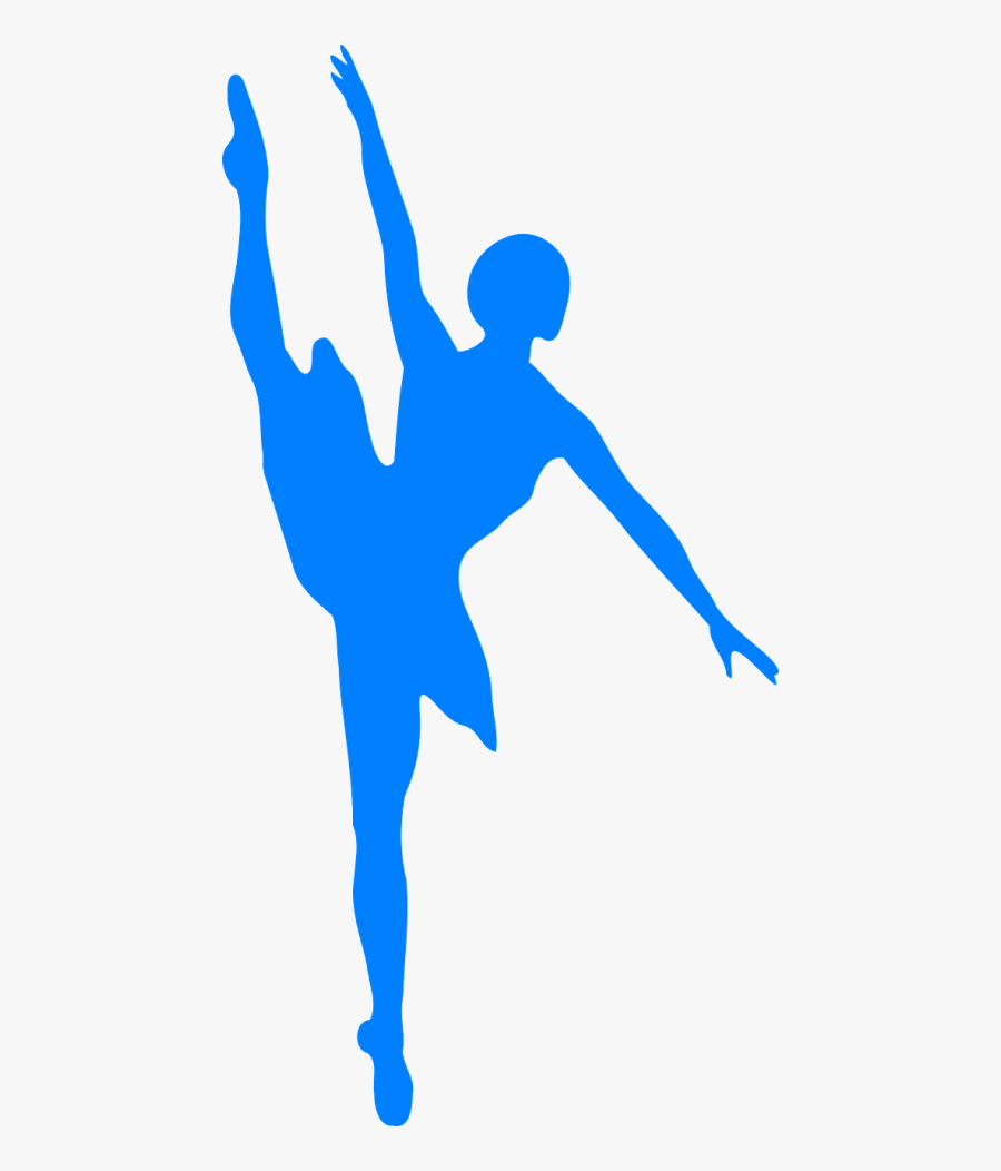 Ballerina Balley Perform - Ballet Dancer Silhouette, Transparent Clipart
