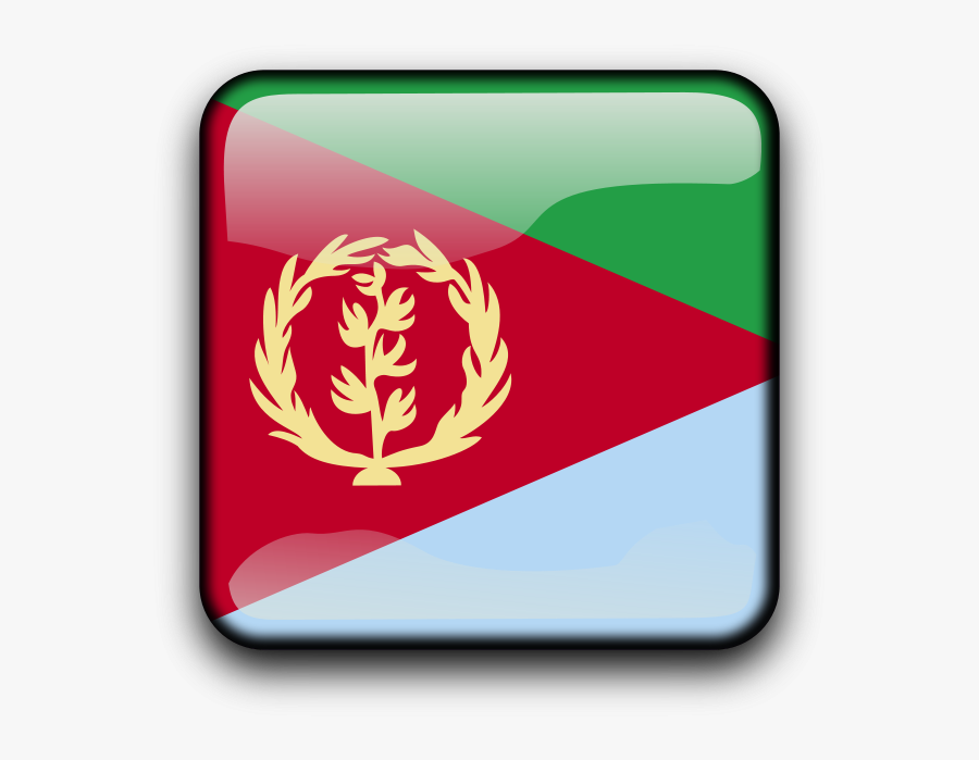 Er - Flag Of Eritrea, Transparent Clipart