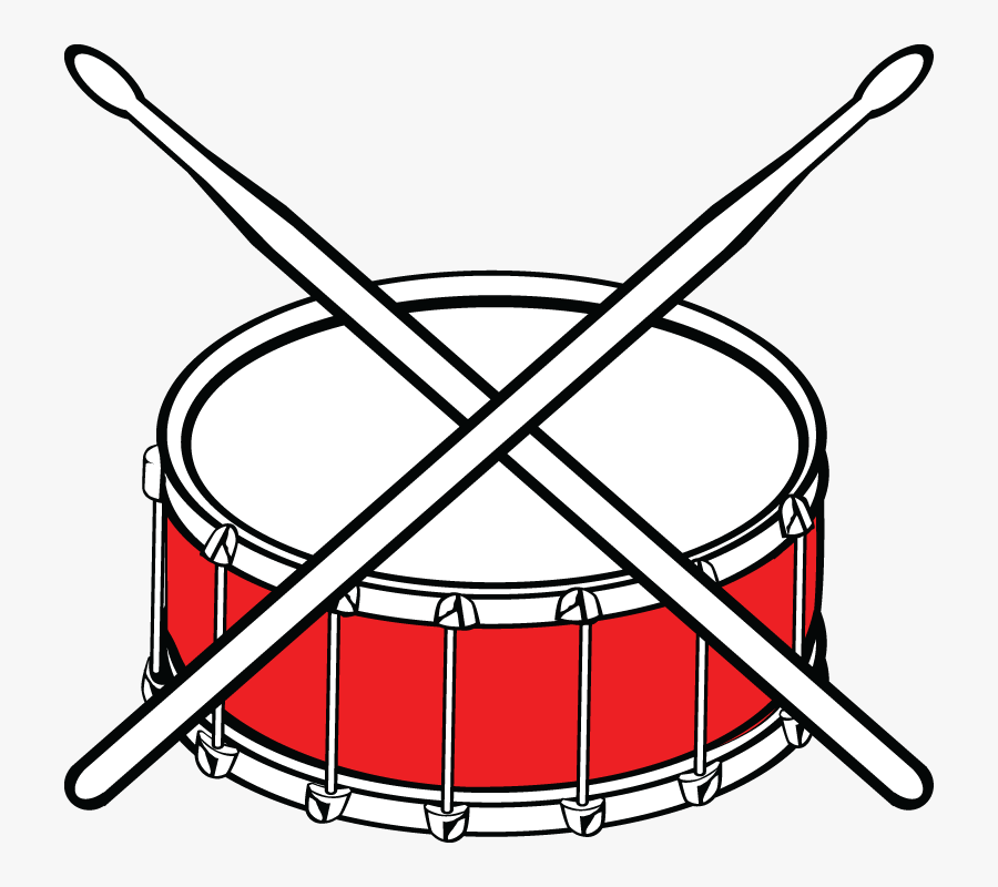Marching Band Person Easy Drawing, Transparent Clipart