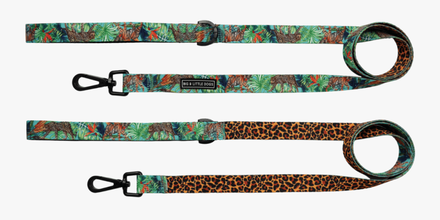 King Of The Jungle Leopard Comfort Dog Leash - Belt , Free Transparent 