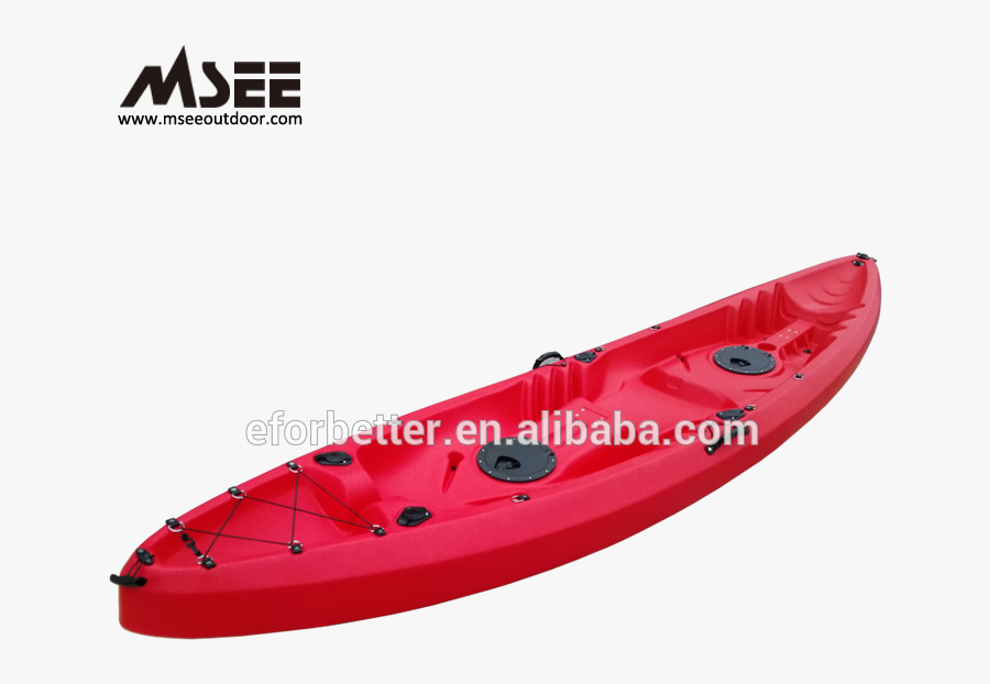 Vector Black And White Stock Sit On Top - Sea Kayak, Transparent Clipart