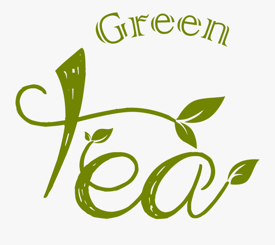 Transparent Thai Png - Green Tea Logo Design, Transparent Clipart