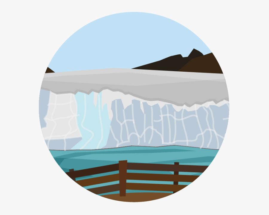 Glaciar Perito Moreno Clip Art, Transparent Clipart
