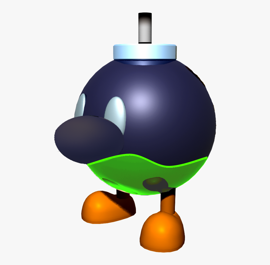 Super Mario Wiki - New Super Mario Bros Bob Omb, Transparent Clipart