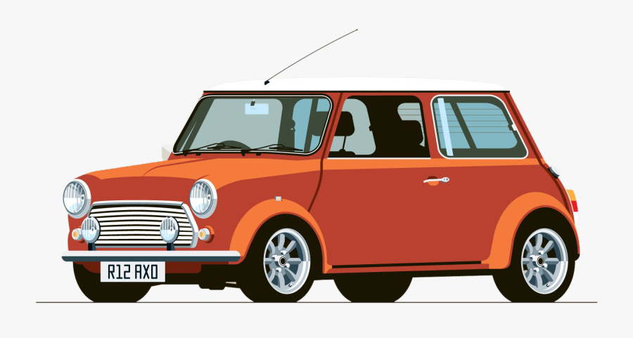 Mini Cooper Classic Car Hot E9 Bmw Clipart - Car Clipart Mini Cooper, Transparent Clipart