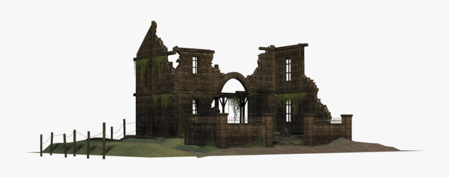 Old House Ruins - Ruins Png, Transparent Clipart