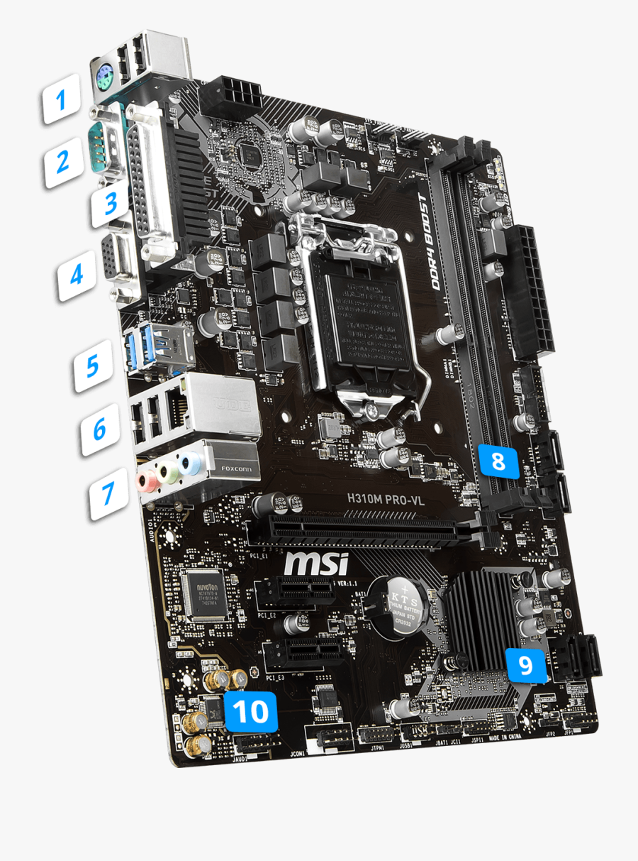 Motherboard Computer Cases & Housings Intel Computer - Motherboard, Transparent Clipart