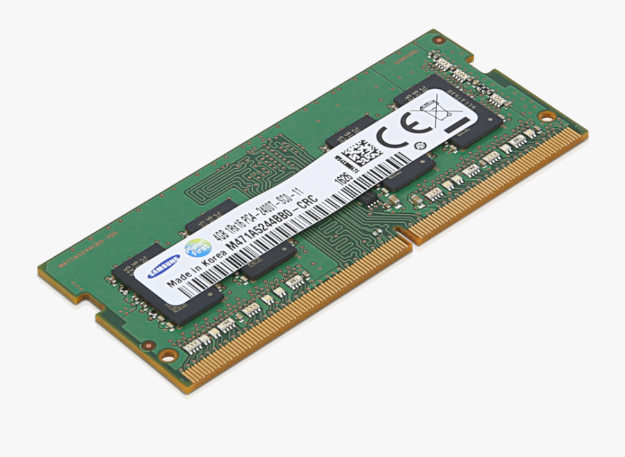 Qué Significa En Los Modulos De Memoria Ram 1rx8 Y - Lenovo 4gb Ddr4 Ram, Transparent Clipart