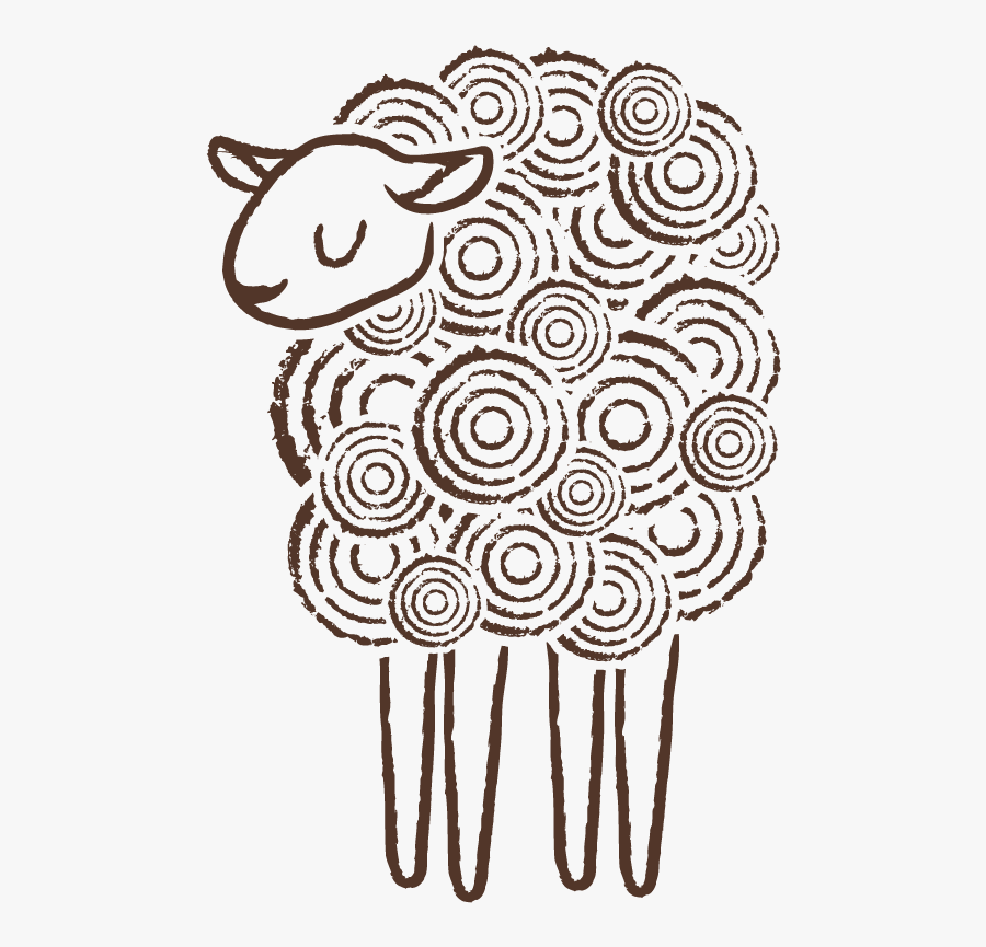 Green Dirt Farm Sheep Logo - Illustration, Transparent Clipart