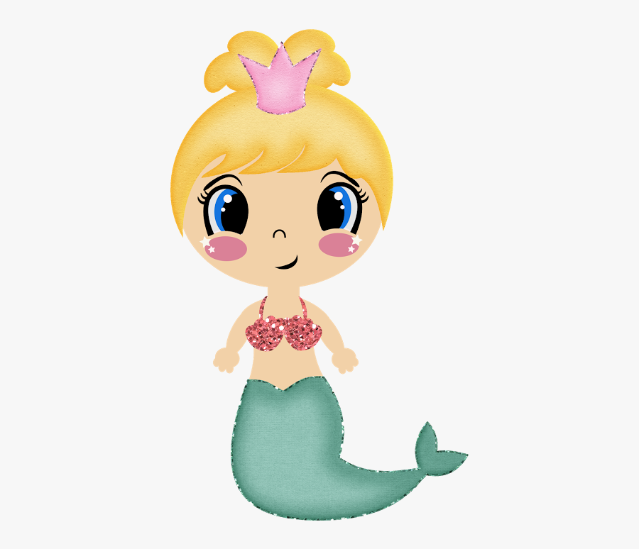 Baby Little Mermaid Png, Transparent Clipart