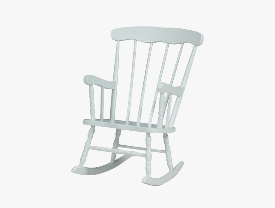 Transparent Rocking Chairs Clipart - White Rocking Chair Transparent, Transparent Clipart