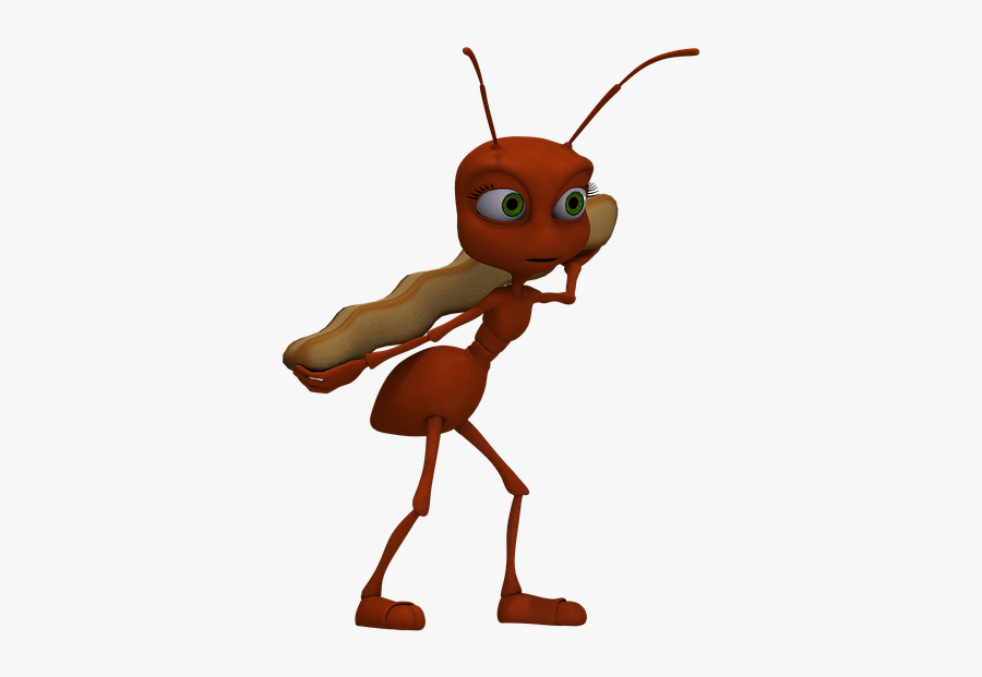 Collection Of Termite Cliparts - Cartoon Grasshopper And Ant, Transparent Clipart
