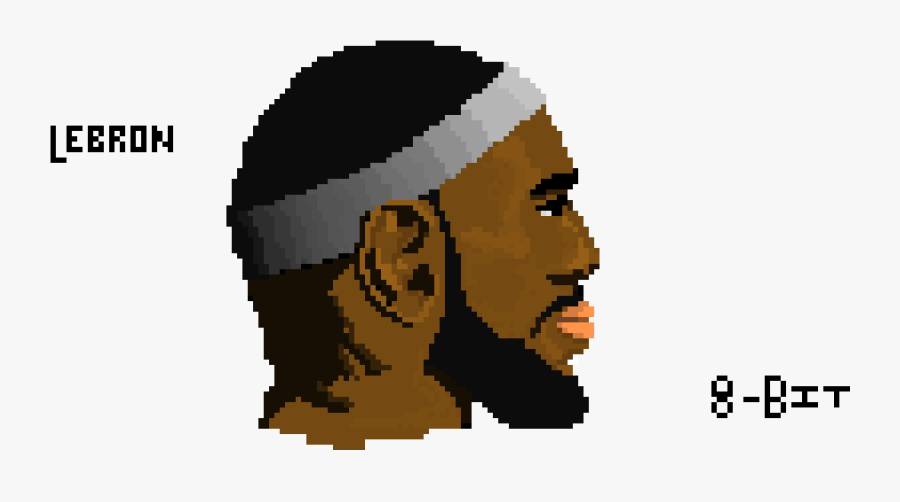 Transparent Lebron Png - Lebron James Pixel, Transparent Clipart