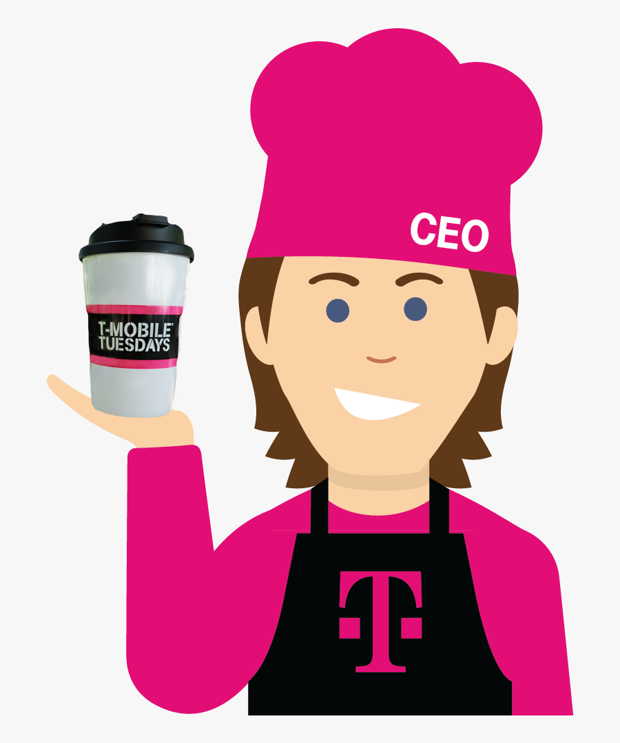 T Mobile John Legere Cartoon, Transparent Clipart