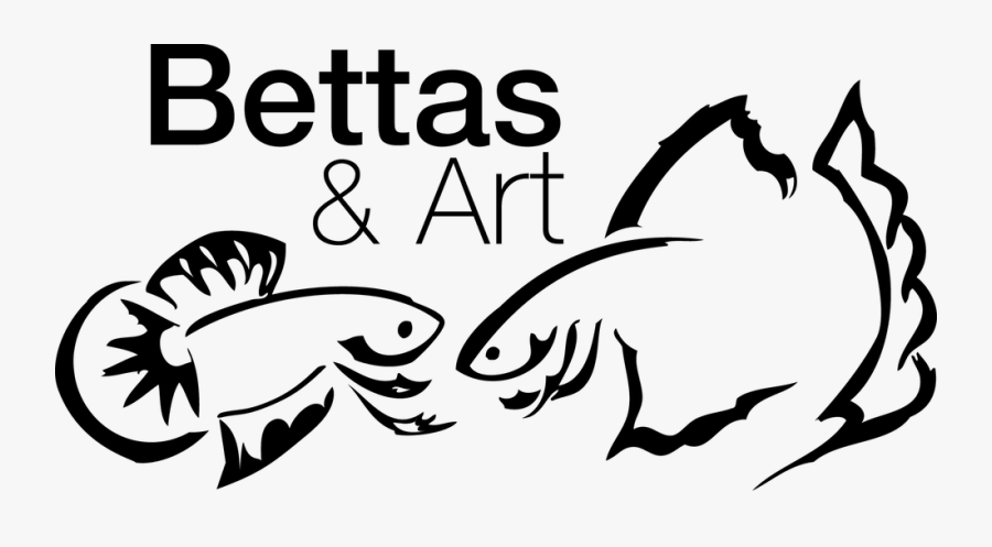 “we Do This With Love And Appreciation For Beauty And - Logo Design Logo Betta Fish, Transparent Clipart